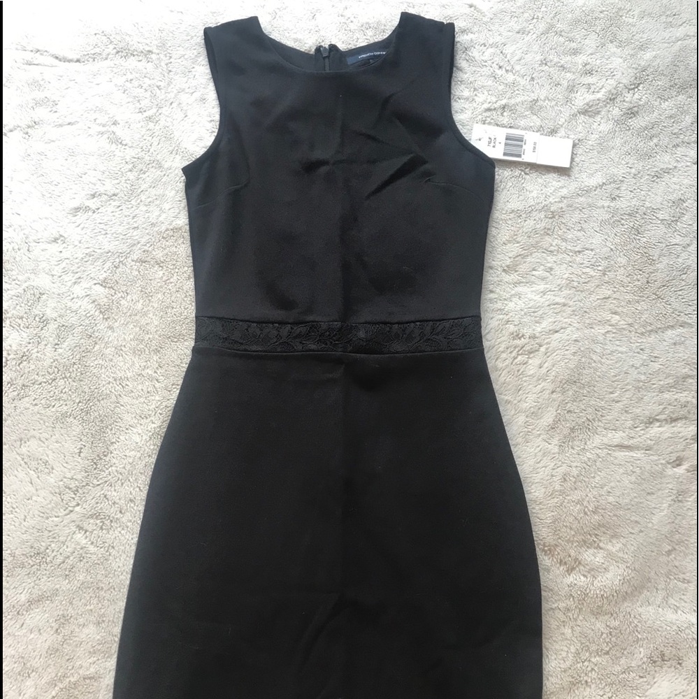 Black French Connection fitted dress